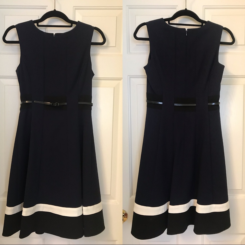 CK belted dress